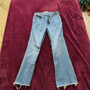 Madewell Light Blue Flare Jeans